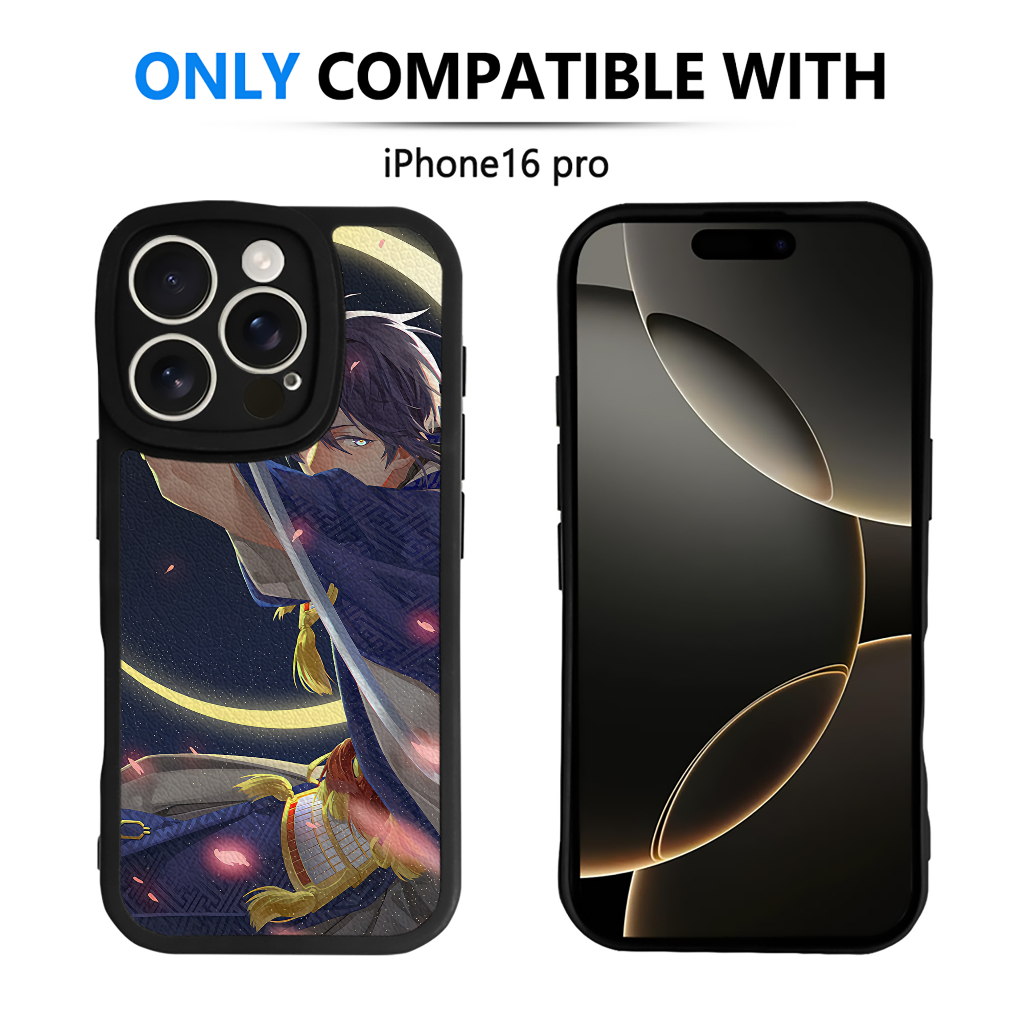 （画像用） 刀剣乱舞 Touken Ranbu 【iPhone 16シリーズ対応】シリコンスマホケース（レザー調） 材質：シリコン
